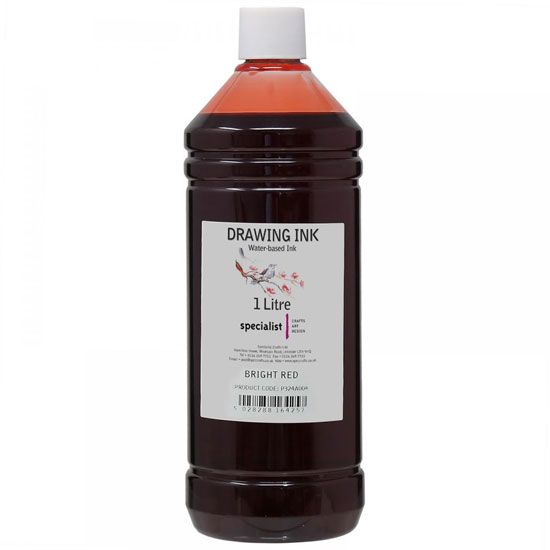 250ml ink brilliant red