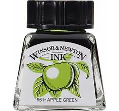 w&n ink apple green