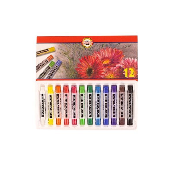 Toison D'Or Chalk Pastels - Pack of 12 mixed colours