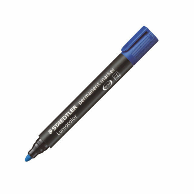 Lumocolor blue bullet marker