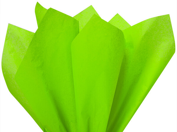 tissue paper light green