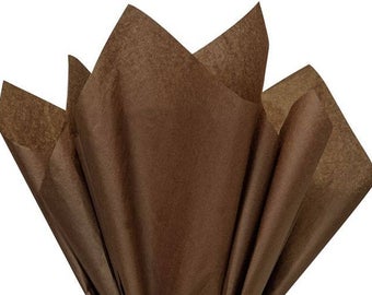 tissue paper brown