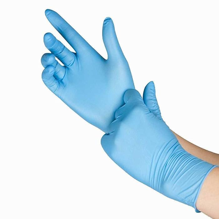 Arco Essentials Blue Powder-Free Nitrile Disposable Gloves