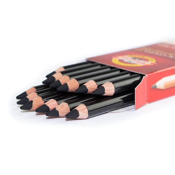 Koh-i-Noor Charcoal Pencils Soft/Dark Grade
