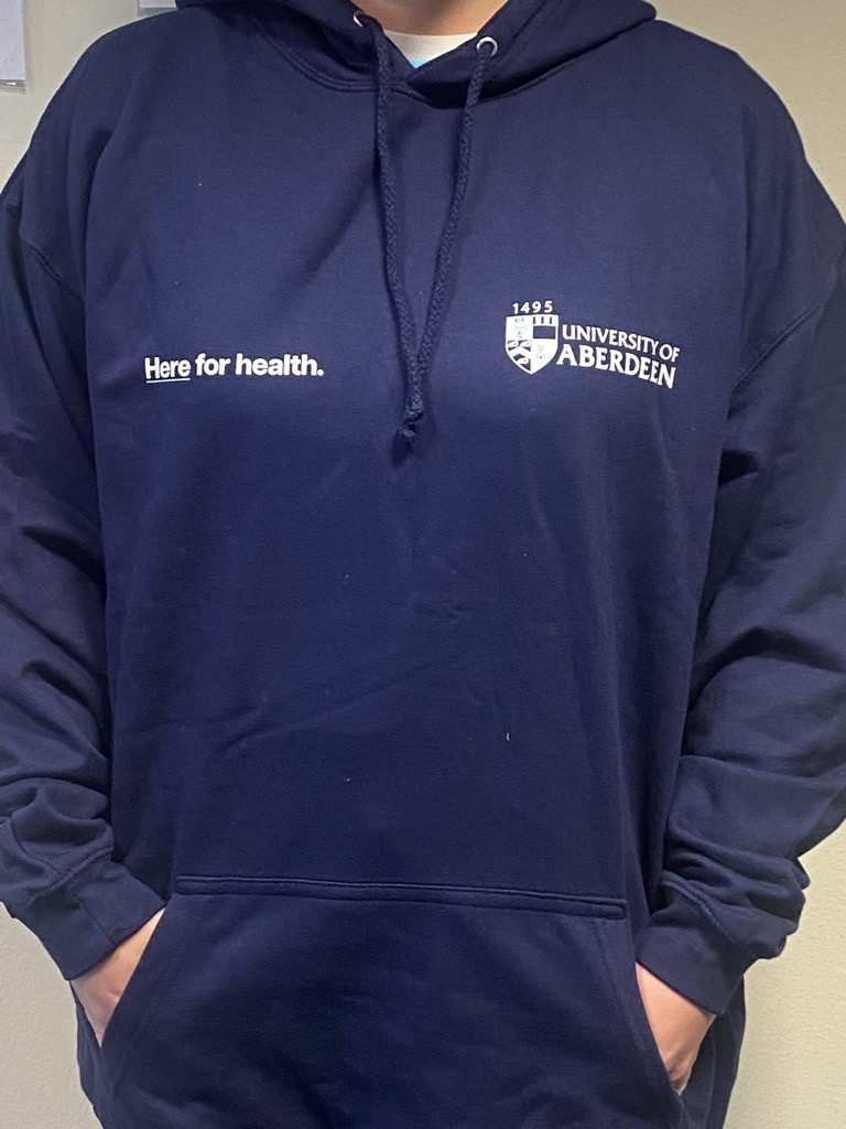 School of Medicine, Medical Sciences and Nutrition - Navy Blue Hooded Sweatshirt