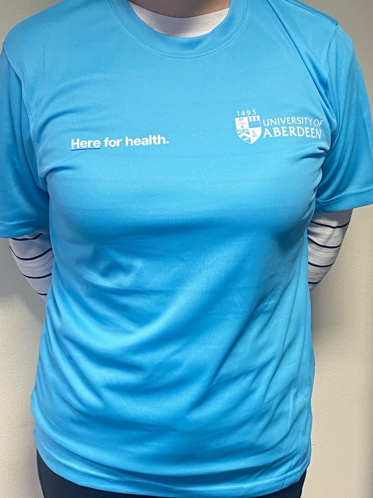 School of Medicine, Medical Sciences and Nutrition Teal Blue T-Shirt