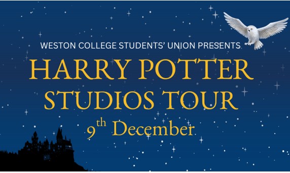 Student Union Trip to Harry Potter Studios - 9th December 2026