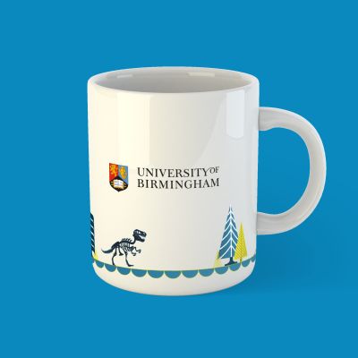 University of Birmingham Scandi Style Mug