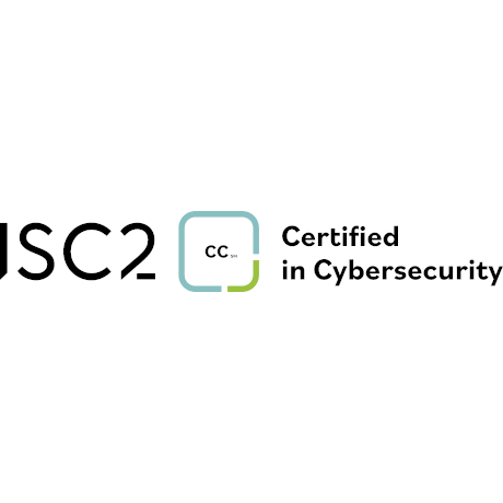 ISC2 - Certified in Cybersecurity text on white background