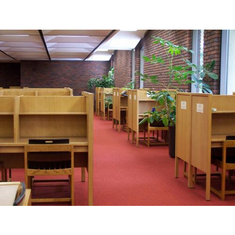 Study area populated with Carrels