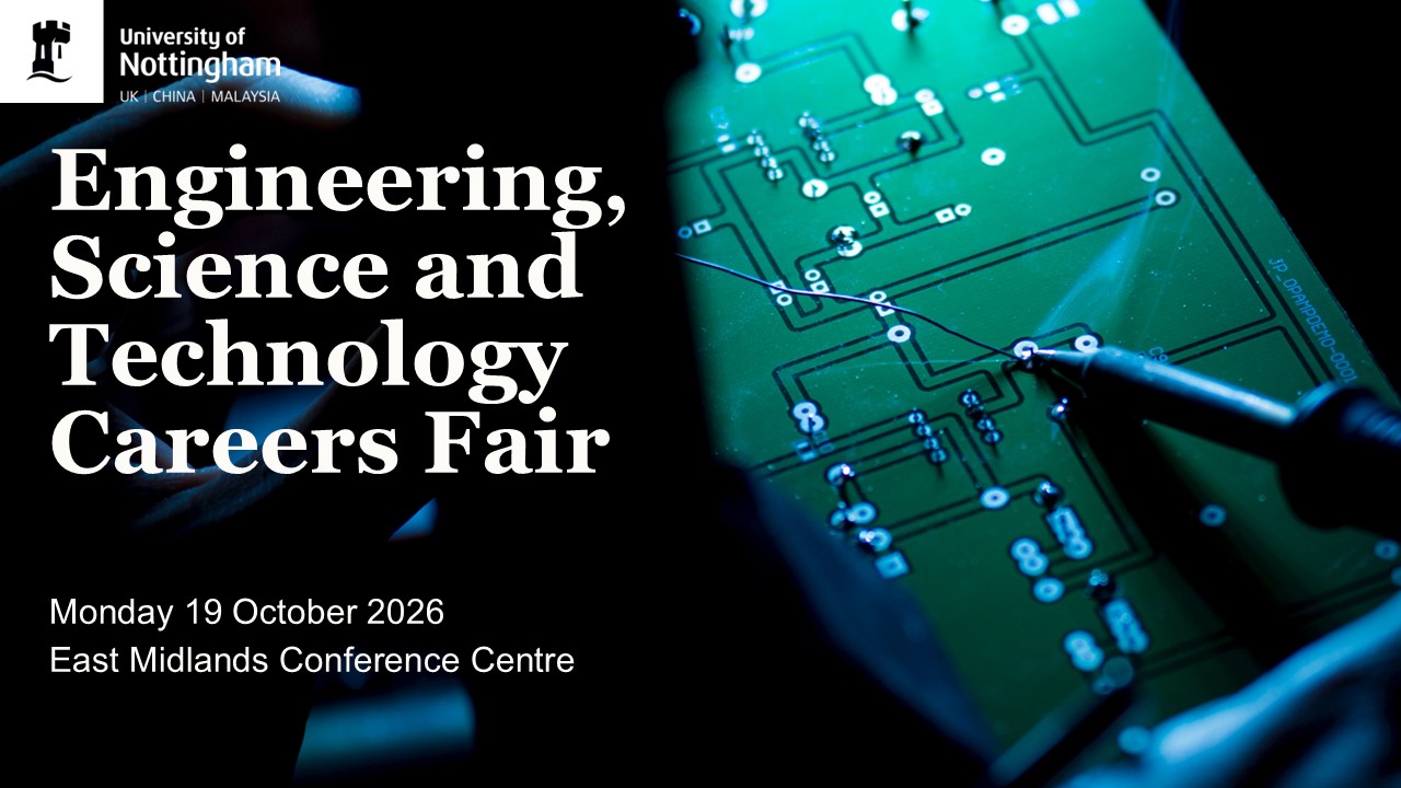 An electronics board and information about the Fair