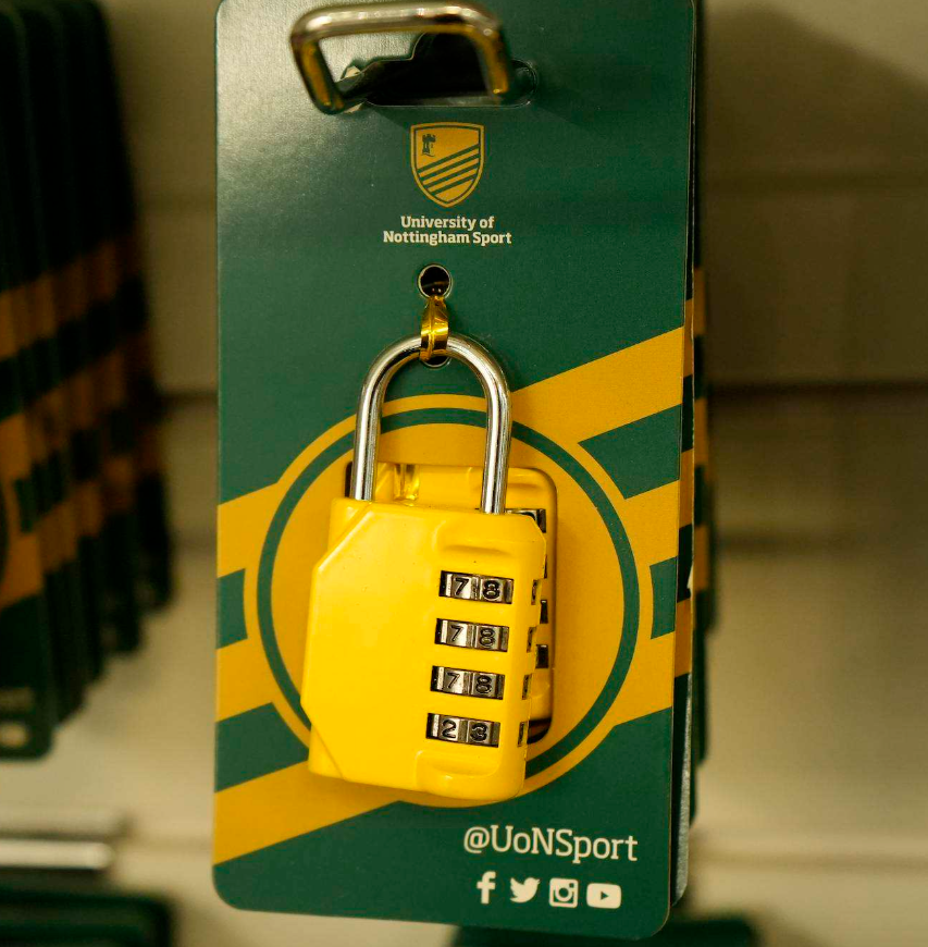 UoN Sport Padlock