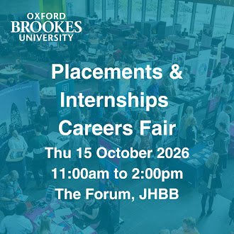 Placements & Internships Careers Fair Poster