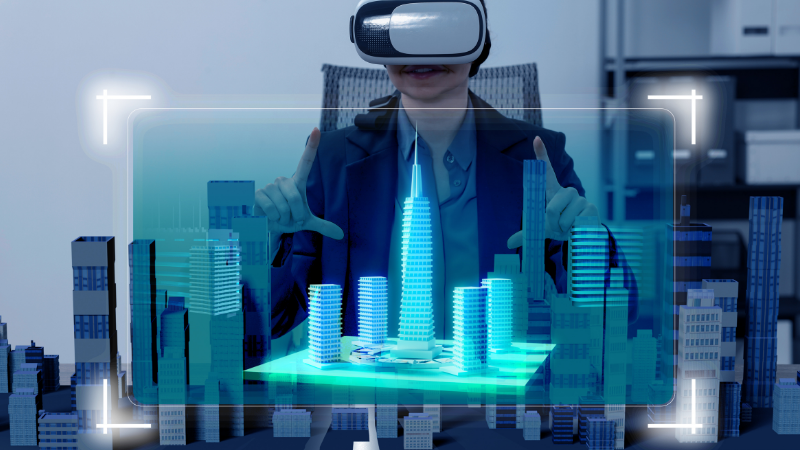 Bridging Physical Models and Digital Twins: An architectural professional using immersive technology