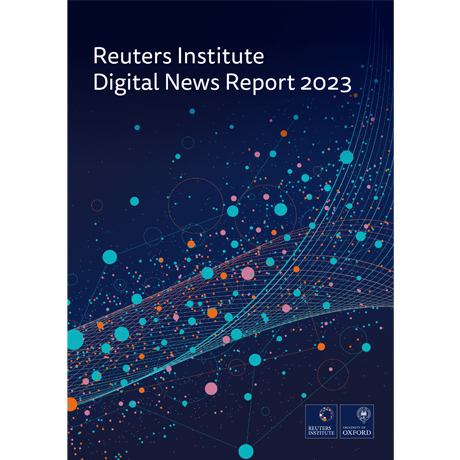 Digital News Report 2023 Front Cover