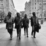 The Beatles Statue, Pier Head, Liverpool