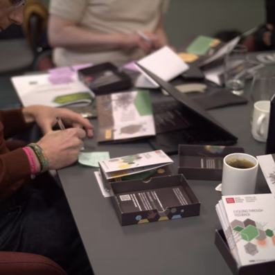People looking at the Nature's playbook toolkit