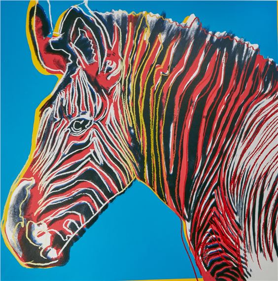 Andy Warhol Zebra