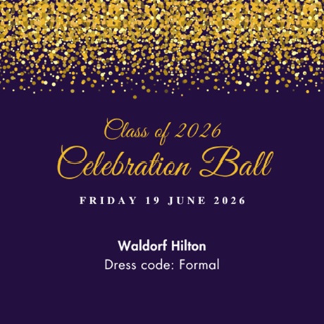 Economics Class of 2026 Celebration Ball - Tickets for Econ Dept BSc Students ONLY