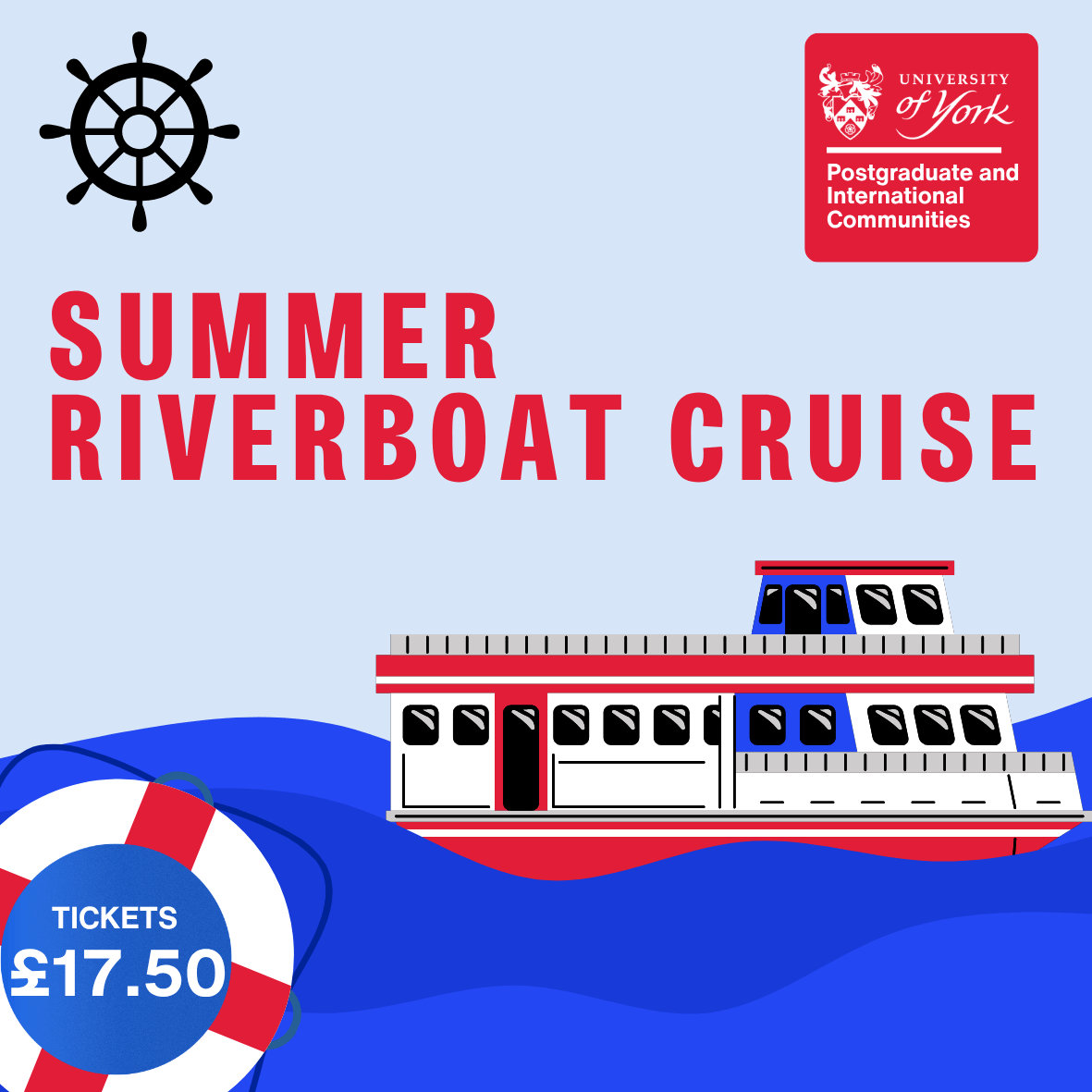 Riverboat Event Poster