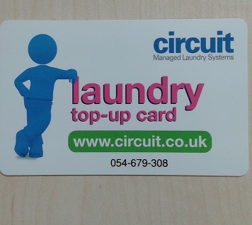 Laundry Card