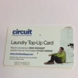 Laundry Card