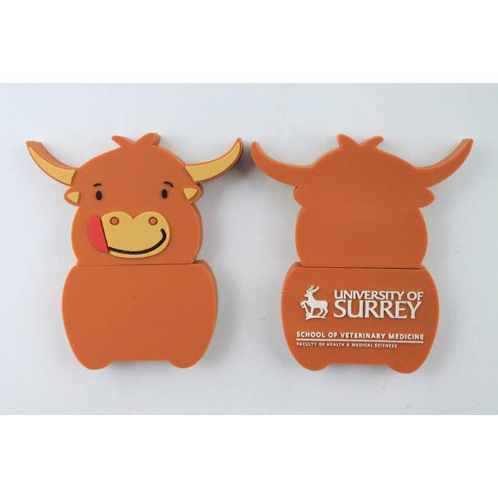 Vet School USB memory stick - in the shape of a cute highland cow