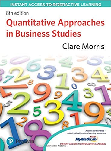 Quantitative Approaches Paperback