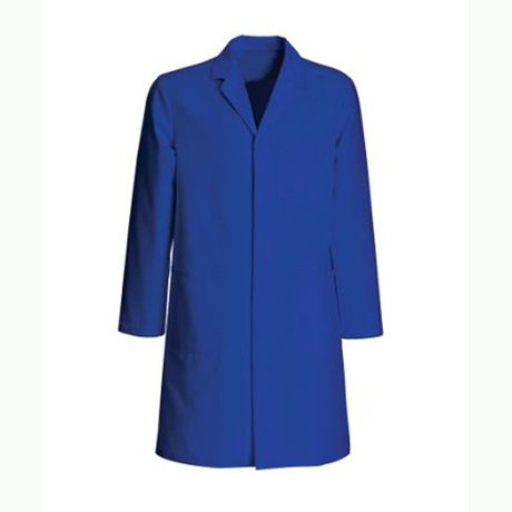 Unisex Blue Laboratory Coat