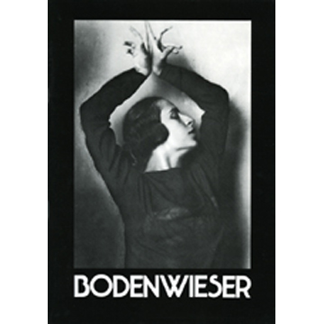 Front cover of Bodenwieser with picture of Gertrud Bodenwieser