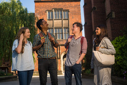 Image of students having fun