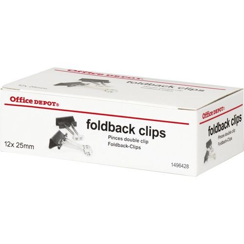 Foldback clips 25mm