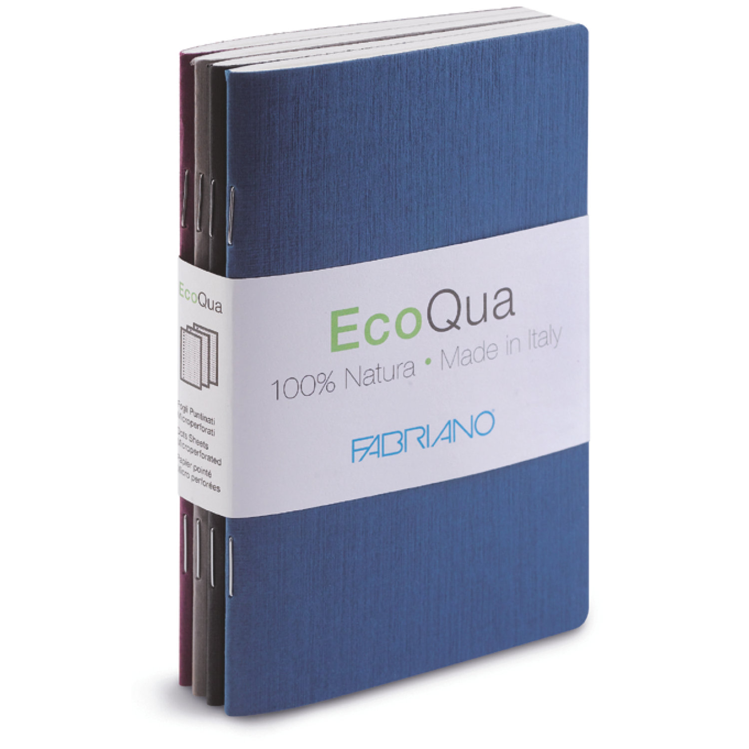 4 EcoQua Pocketbooks 9x14cm Dark Bundle