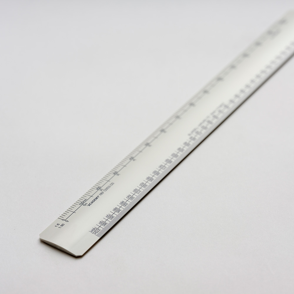 No 3 Academy Architects Scale Ruler 12 300mm