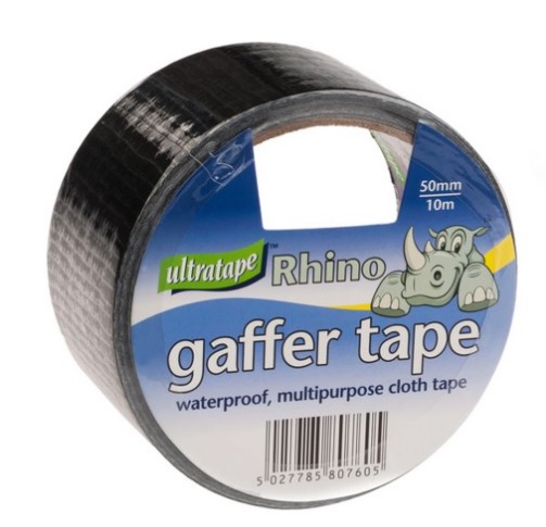 Rhino black cloth tape