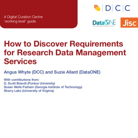 How to Discover Requirements for Research Data Management Services