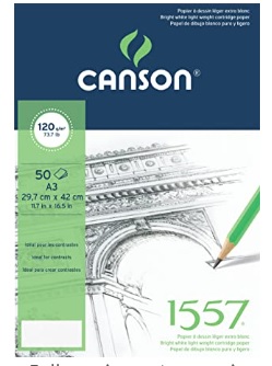 Canson A3 120gsm