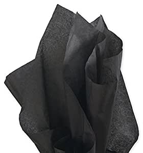 Tissue paper black
