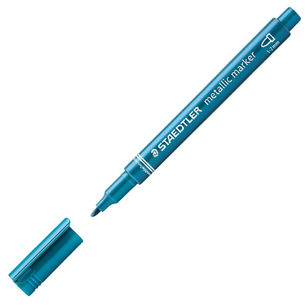 Staedtler metallic marker blue