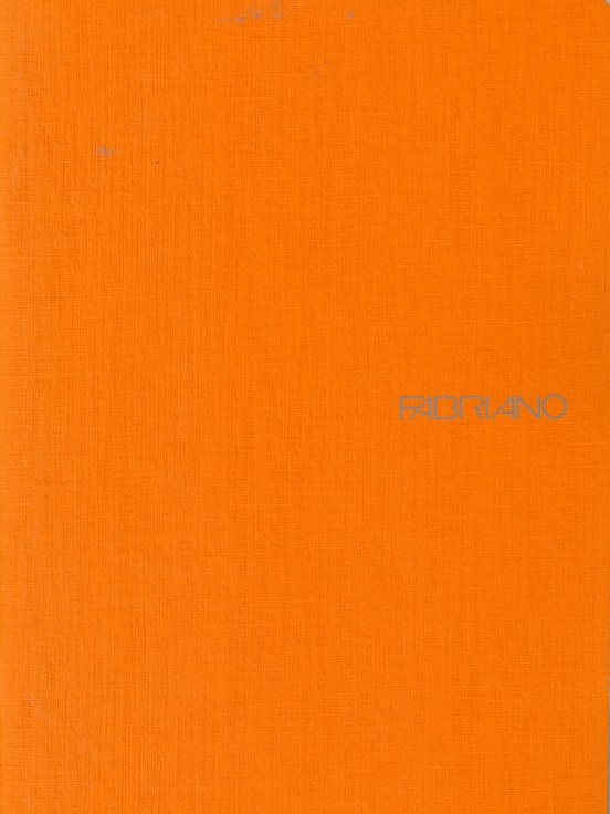 FABRIANO EcoQua Plain Notebook A5 Orange