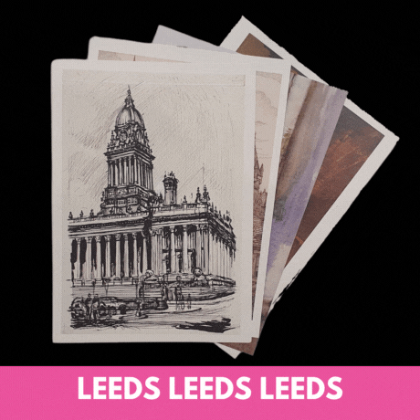 Leeds Leeds Leeds Postcard Pack