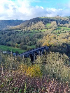 Bridge on Monsal Trail, Peak district