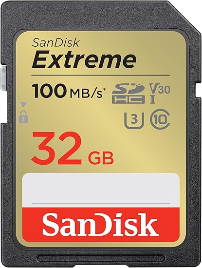 SD Card -  32 GB