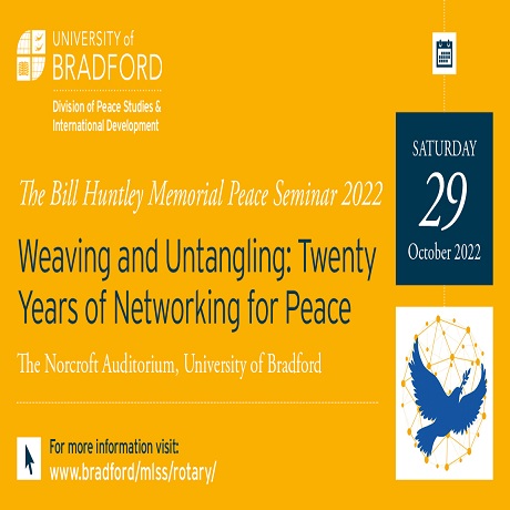 Peace seminar poster