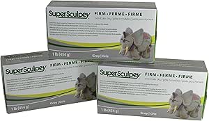 super sculpey grey