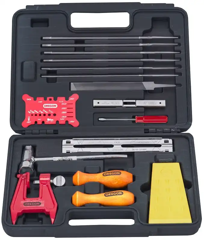 Picture of a kit with sharpening tools