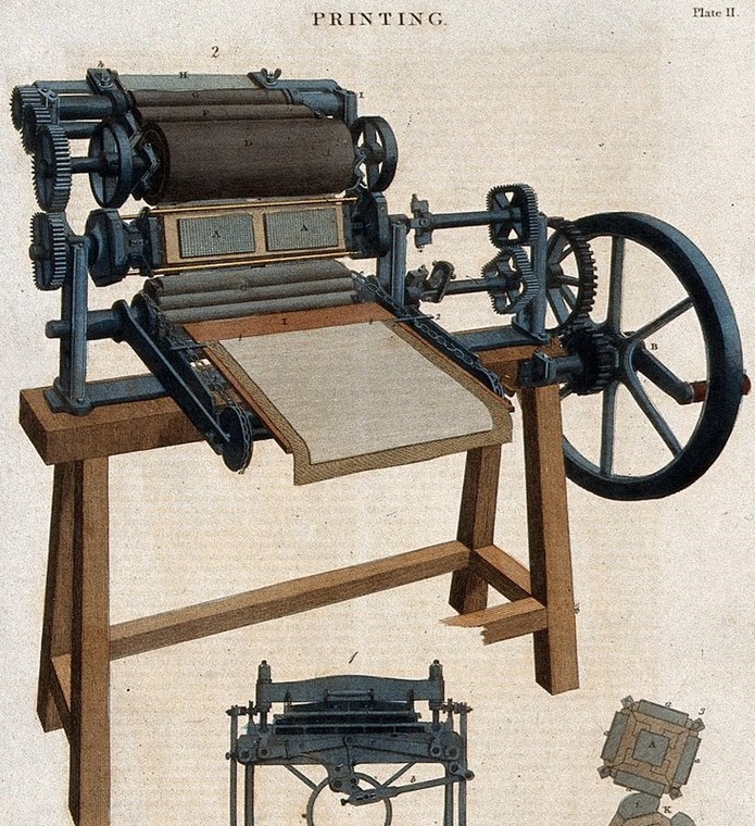 Printing Press Wellcome Collection - Colour 1819
