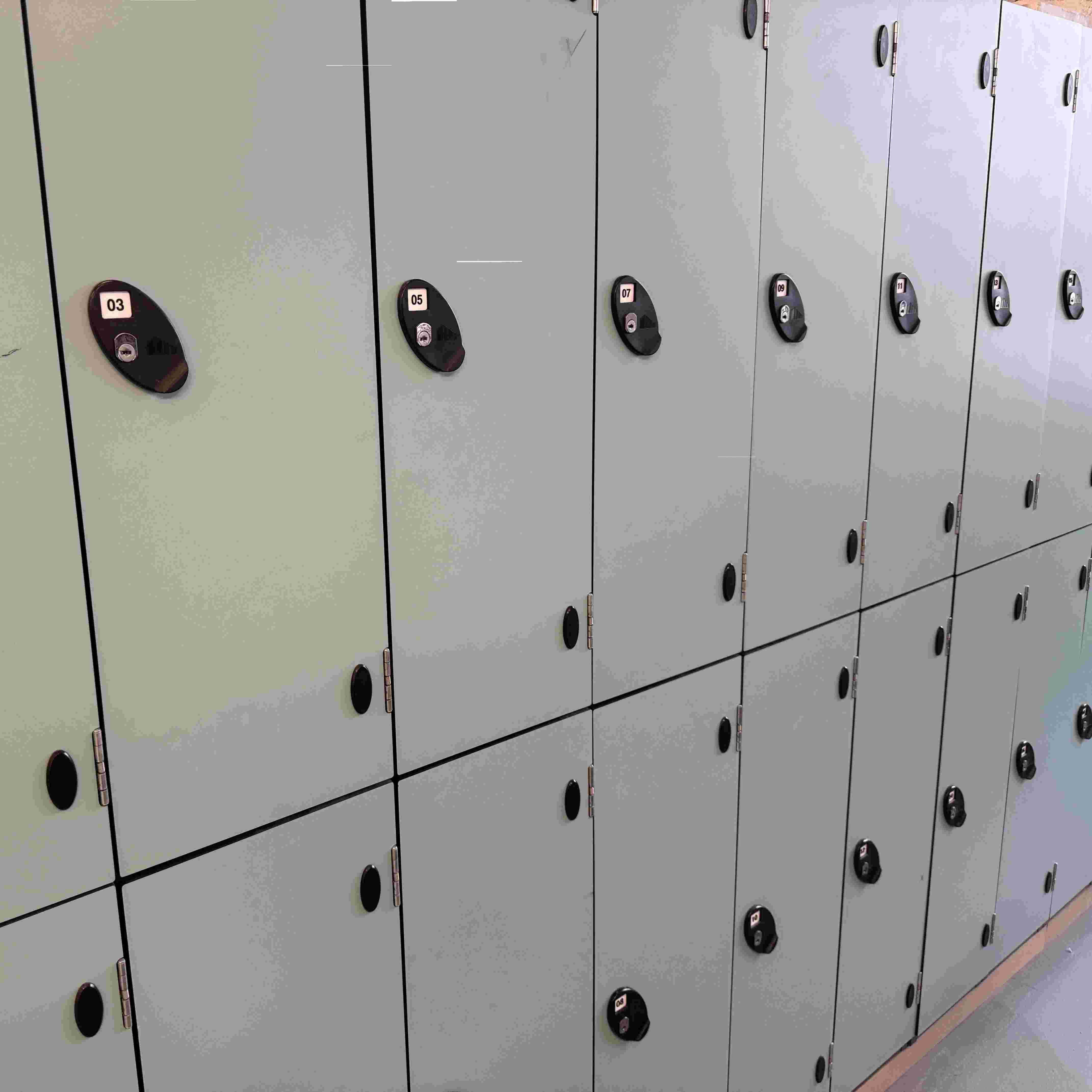 Image of lockers