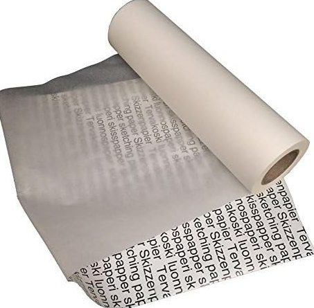 Image of roll of sketch paper