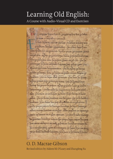 Learning Old English manuscript